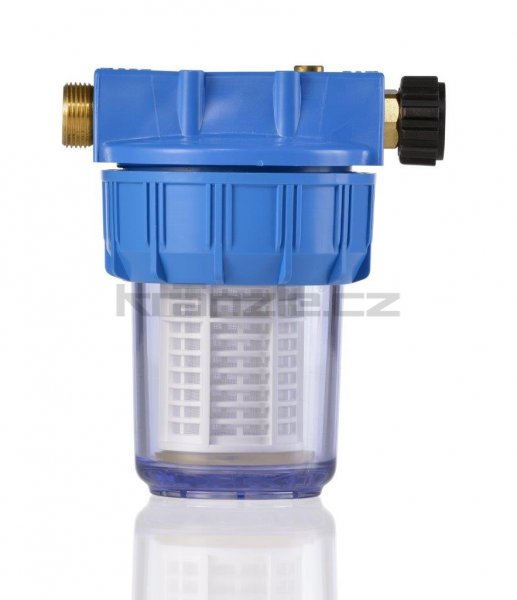 Kränzle předřadný filtr pro vstupní vodu (velký modrý) - foto 1